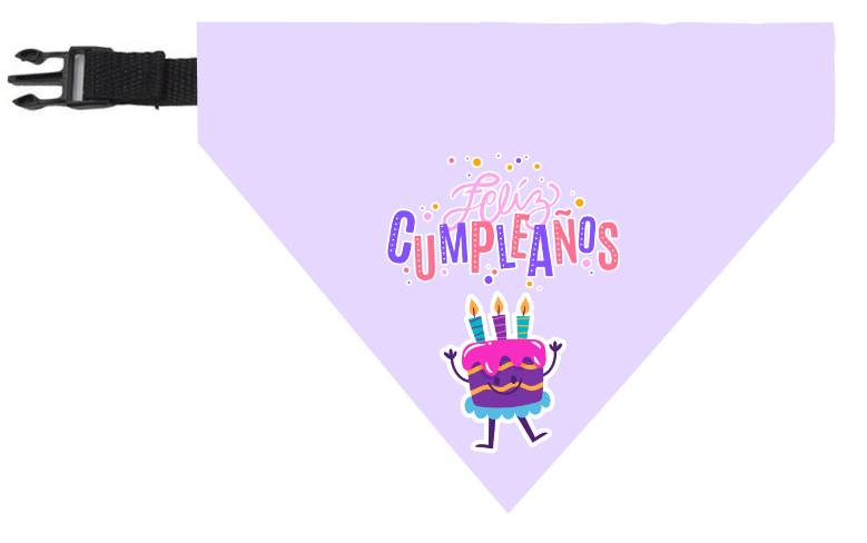 Bandana Feliz Cumpleaños 🎂