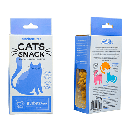 Snacks con hierba gatera 🐈🥑