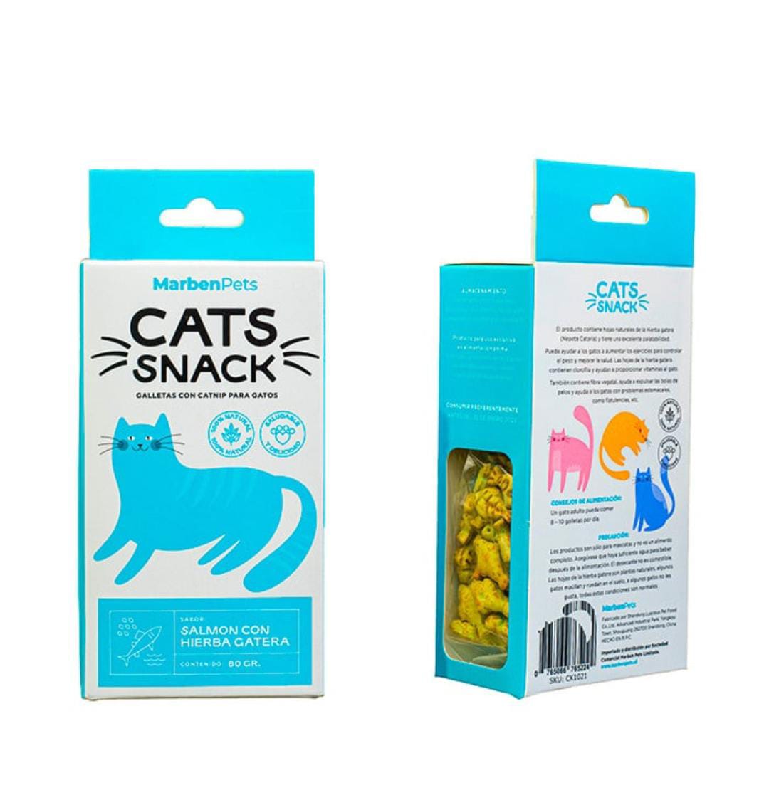 Snacks con hierba gatera 🐈🥑