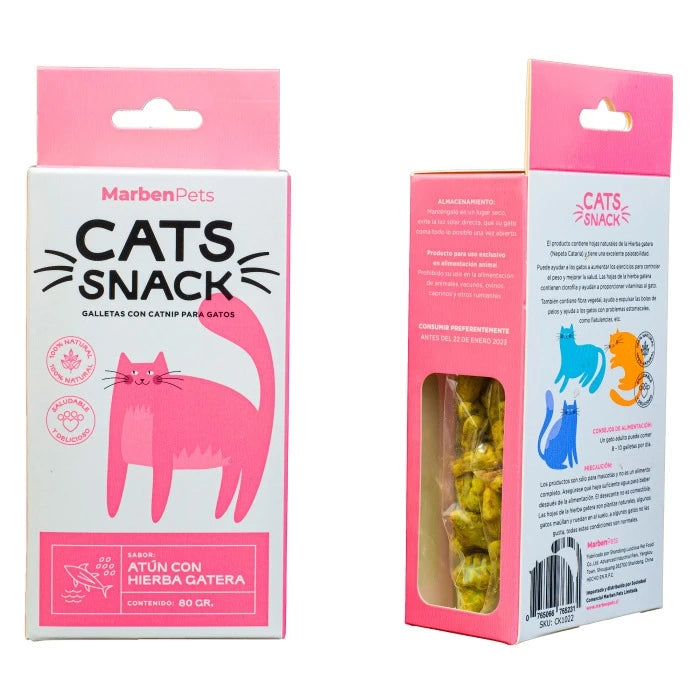 Snacks con hierba gatera 🐈🥑